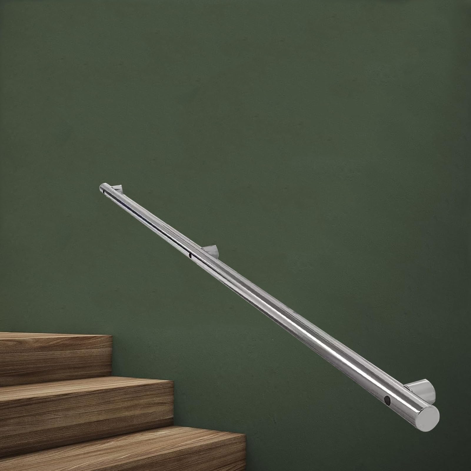 Tige de support en acier inoxydable et rampe d'escalier haut de gamme
