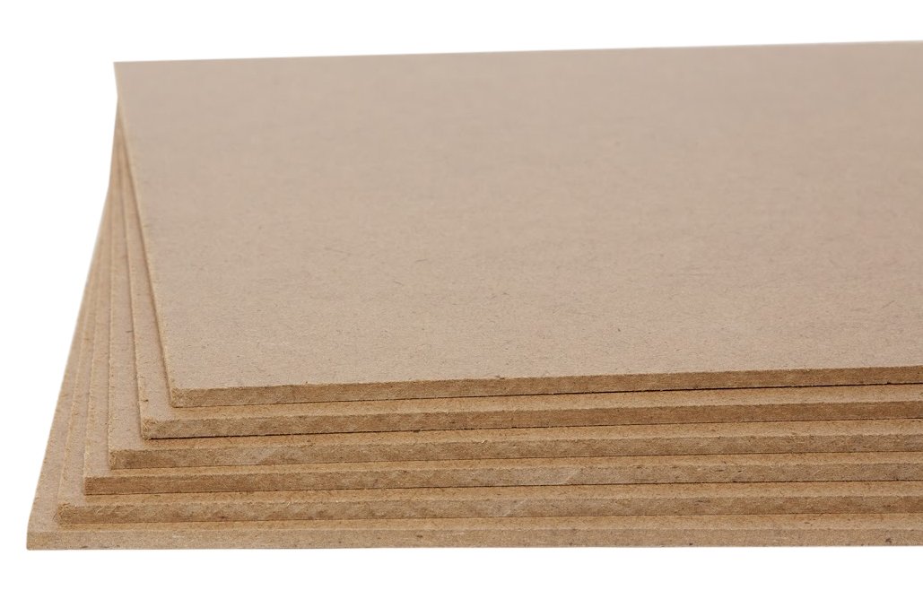 Jack Richeson Medium Density Untempered Hardboard(6 pack) , 6x6