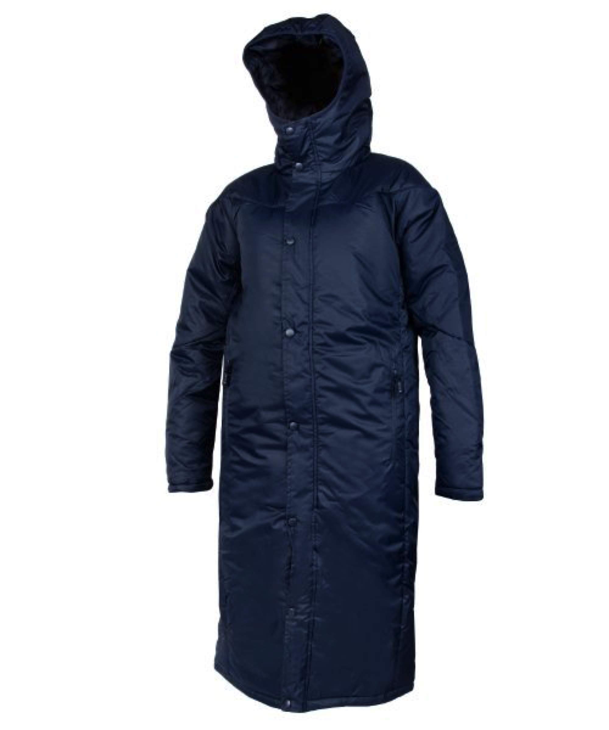 FIT Team WearContoured Bench Wadded Polyester Team Trench Coat Jacket