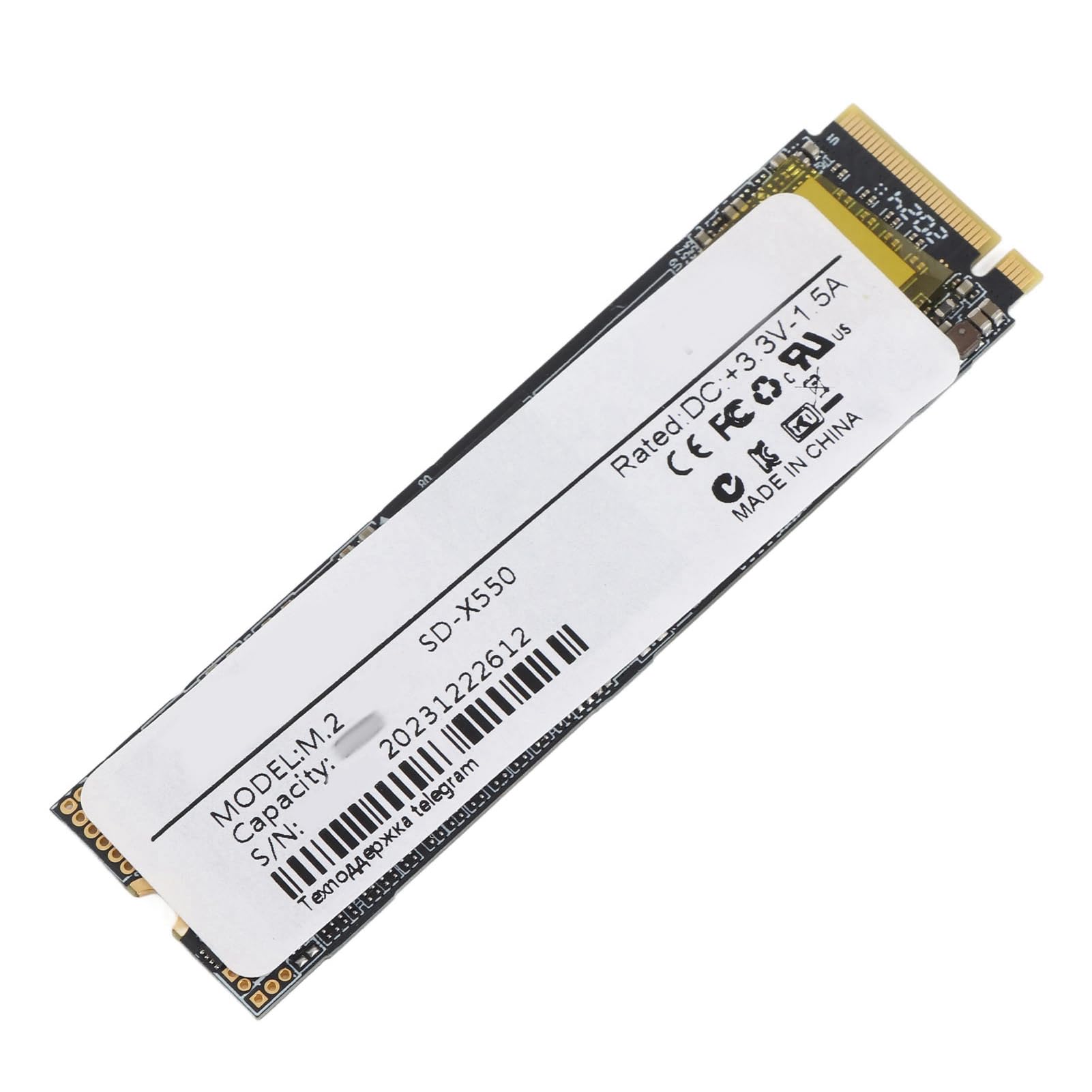 Domary Wewnętrzny Dysk Półprzewodnikowy NGFF M.2 SSD 1 TB z prędkością Odczytu i Zapisu do 520 MB/s do Laptopa, Notebooka, Komputera Stacjonarnego Ultrabook
