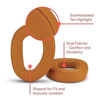 EPOS Gaming GSA 601 Brown Earpads for GSP 600, 601 and 602