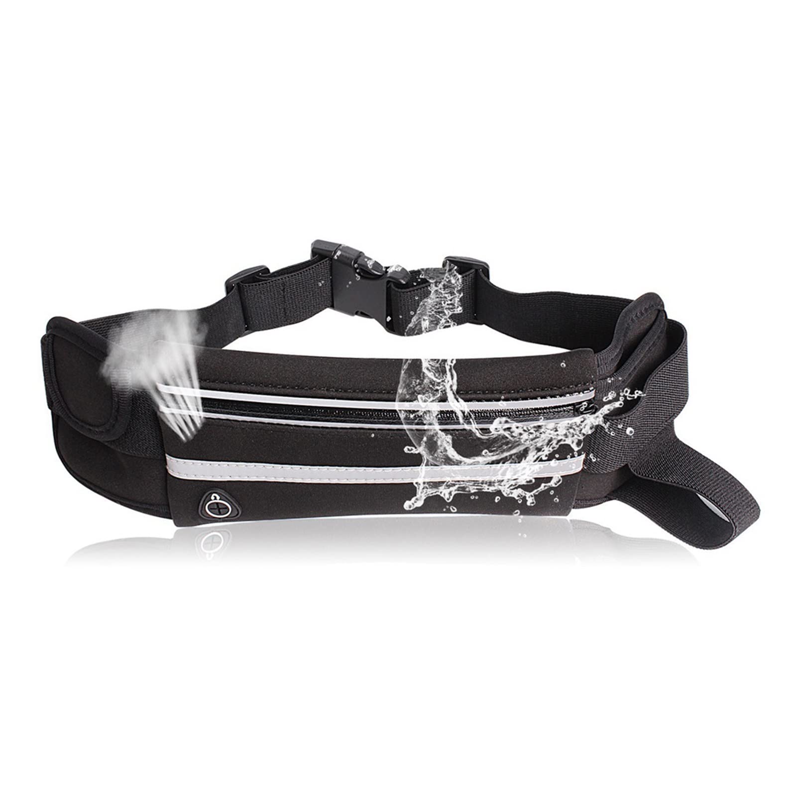Taillenbeutelgürtel Männer Frauen Mode Sport Banana Beutel Geld Telefon auf Handy PUM Bag Weste Beutel Fanny Pack Farb Travel Accessoire