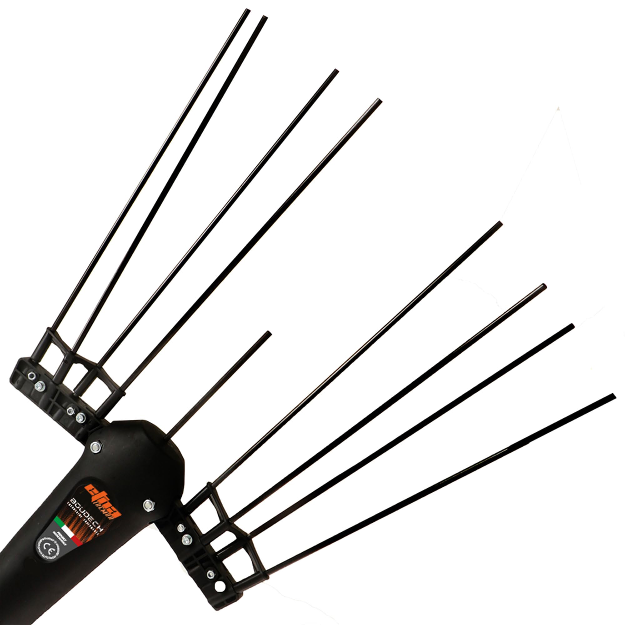Boudech Etna Tremor 240 - Abbacchiatore Elettrico a Batteria 12V Scuotitore per Olive 370W 1110 bpm ad asta fissa con Prolunga