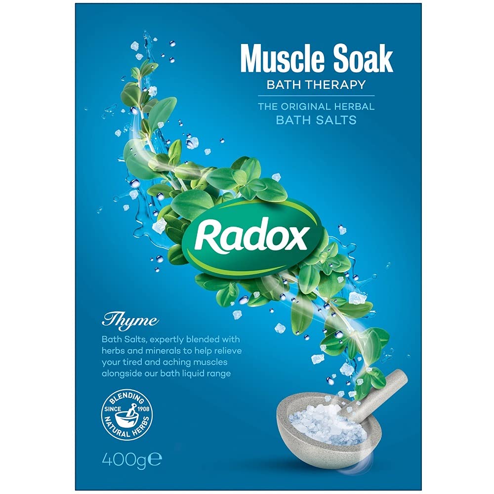 Radox Muscle Soak Herbal Bath Salts Bath Minerals And