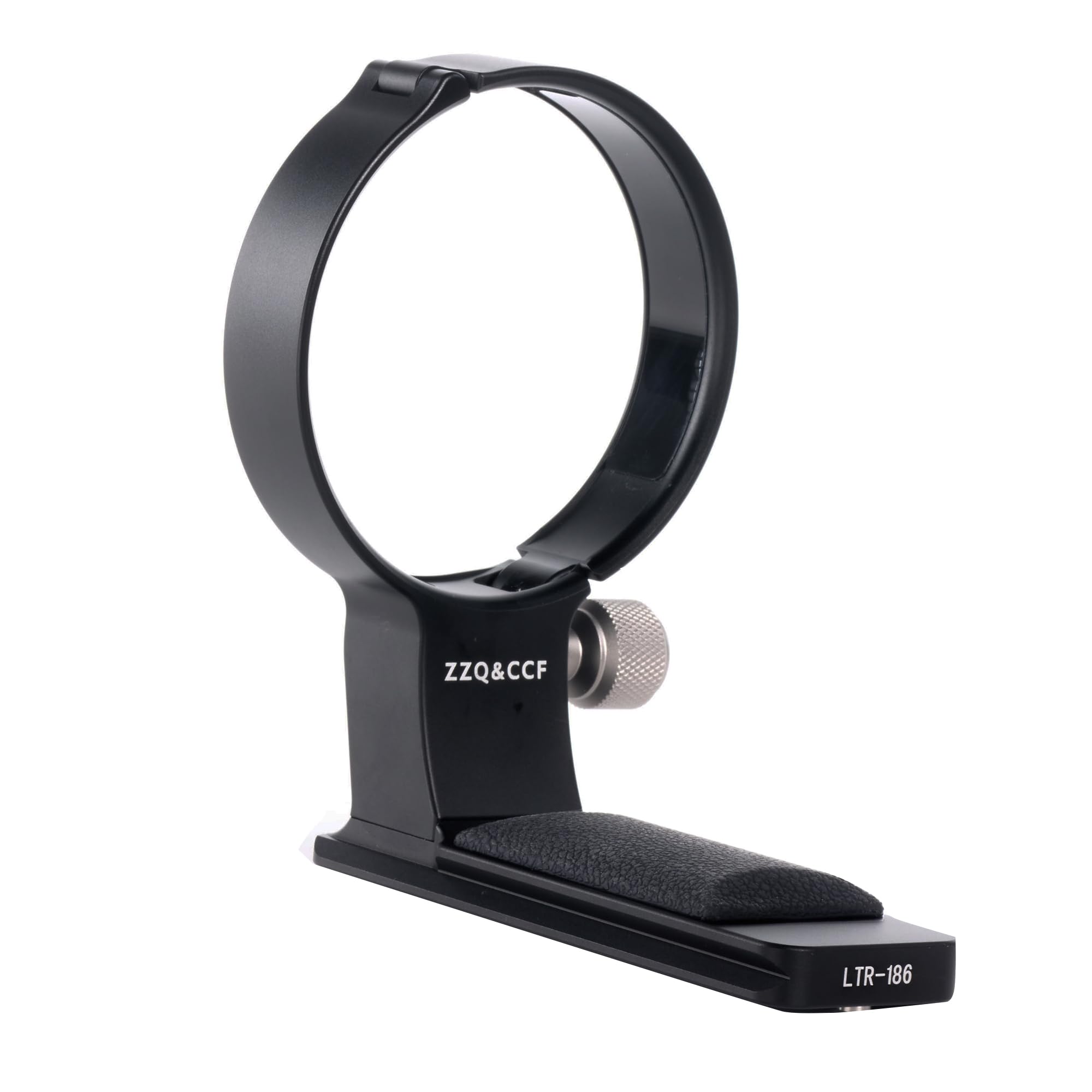 ZZQ&amp;CCF Lens Collar for Nikon Z 180-600mm f/5.6-6.3 VR, Replacement Foot with Silicone Grip Handle, QD Socket, Arca-Type