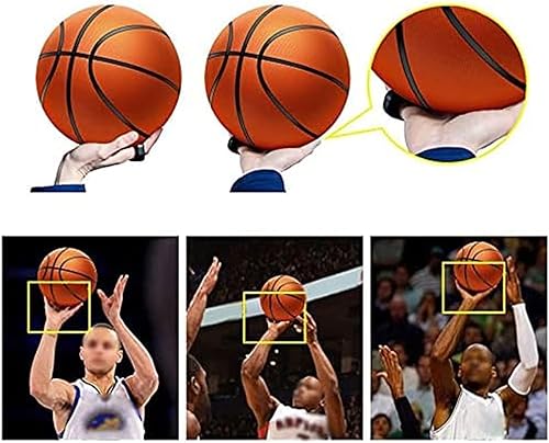 Miniatura 10 de Haploon Entrenador de tiro de baloncesto de 5.3 pulgadas, equipo de entrenamiento de baloncesto para jóvenes y adultos