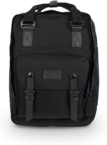 Doughnut Mochila para portátil de viaje, mochilas duraderas y delgadas, bolsa de computadora resistente al agua, negro ( B Black ), Mochilas Daypack