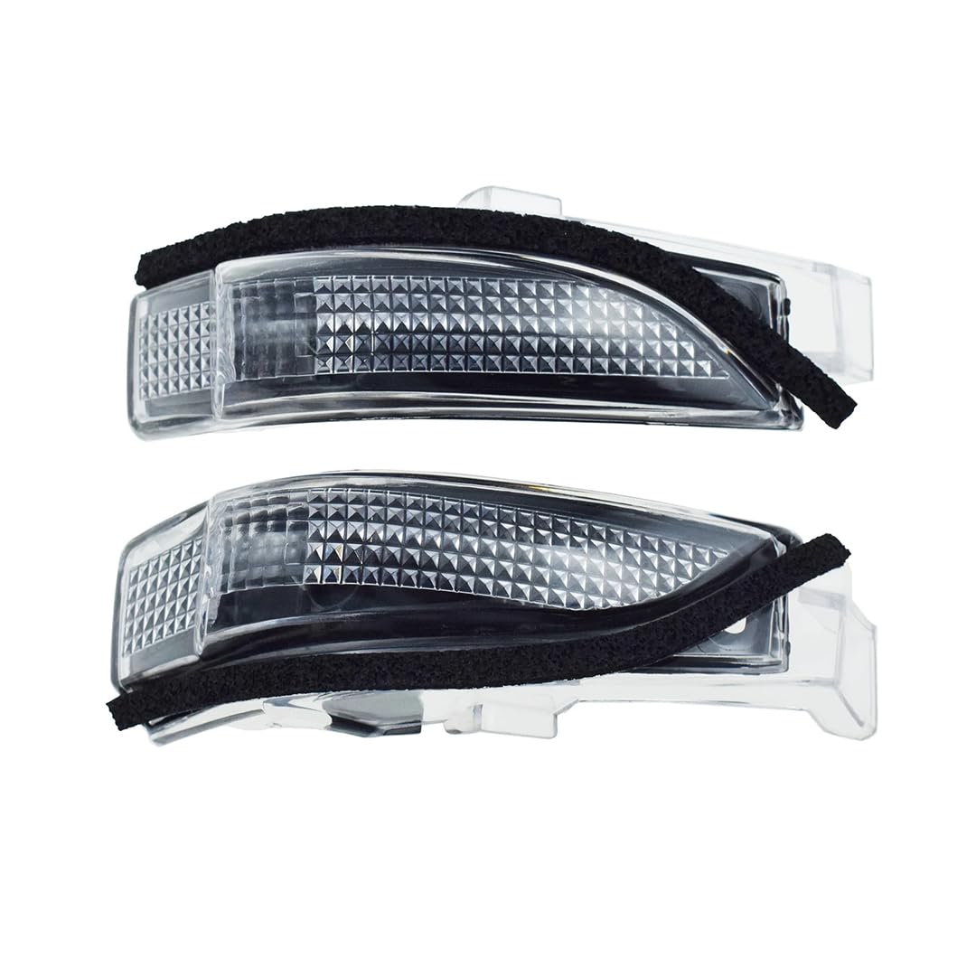 Rufutle Side Marker Lights for Toyota C-HR Auris Avensis Corolla Verso, Left/Right Side Mirror Turn Signal Light 81731-02120/8173102120/81741-02040