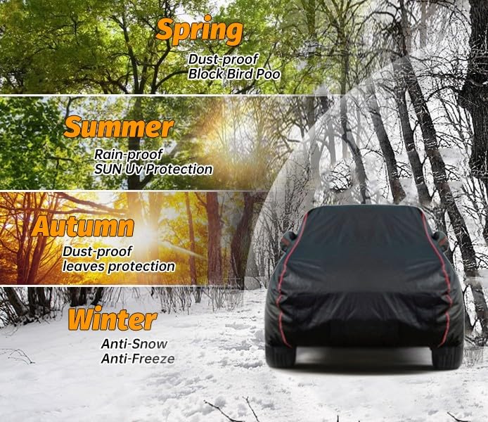 Funda de coche Jeep Renegade de cobertura total impermeable 5