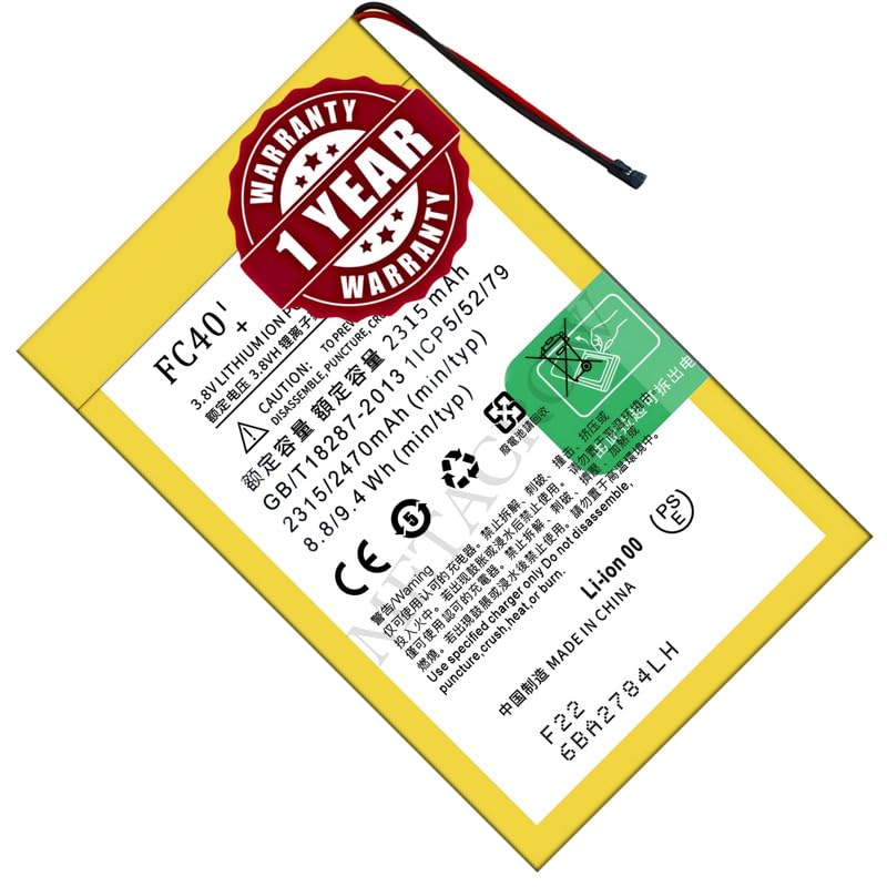 Image of Original FC40 Battery Compatible for Motorola Moto G3 (XT1540, XT1541, XT1548) | Moto G3 Turbo | Moto G Turbo | Turbo G (2015) (XT1556, XT1557) - (2470mAh) - 1 Year Warranty JK1