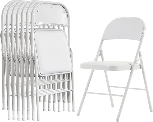 Miniatura 5 de Lykos Juego de 46 sillas plegables de tela, asiento acolchado suave, compacto, de acero, elegante, plegable, de hierro y PVC, para convenciones y