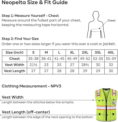 Miniatura 2 de Chaleco de seguridad reflectante de malla amarilla, fabricado con cinta reflectante 3M, chaleco resistente con bolsillo para identificación, cuello