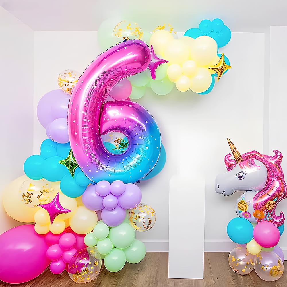 Foil Globo Número 5 Azul 40" (101cm), Inflable Helio o aire, Gigante Numeros 0-9, 10-19, 20-29, 30-100, Grande Globos Decoración para La Boda Aniversario y Cumpleaños Fiestas — view 546