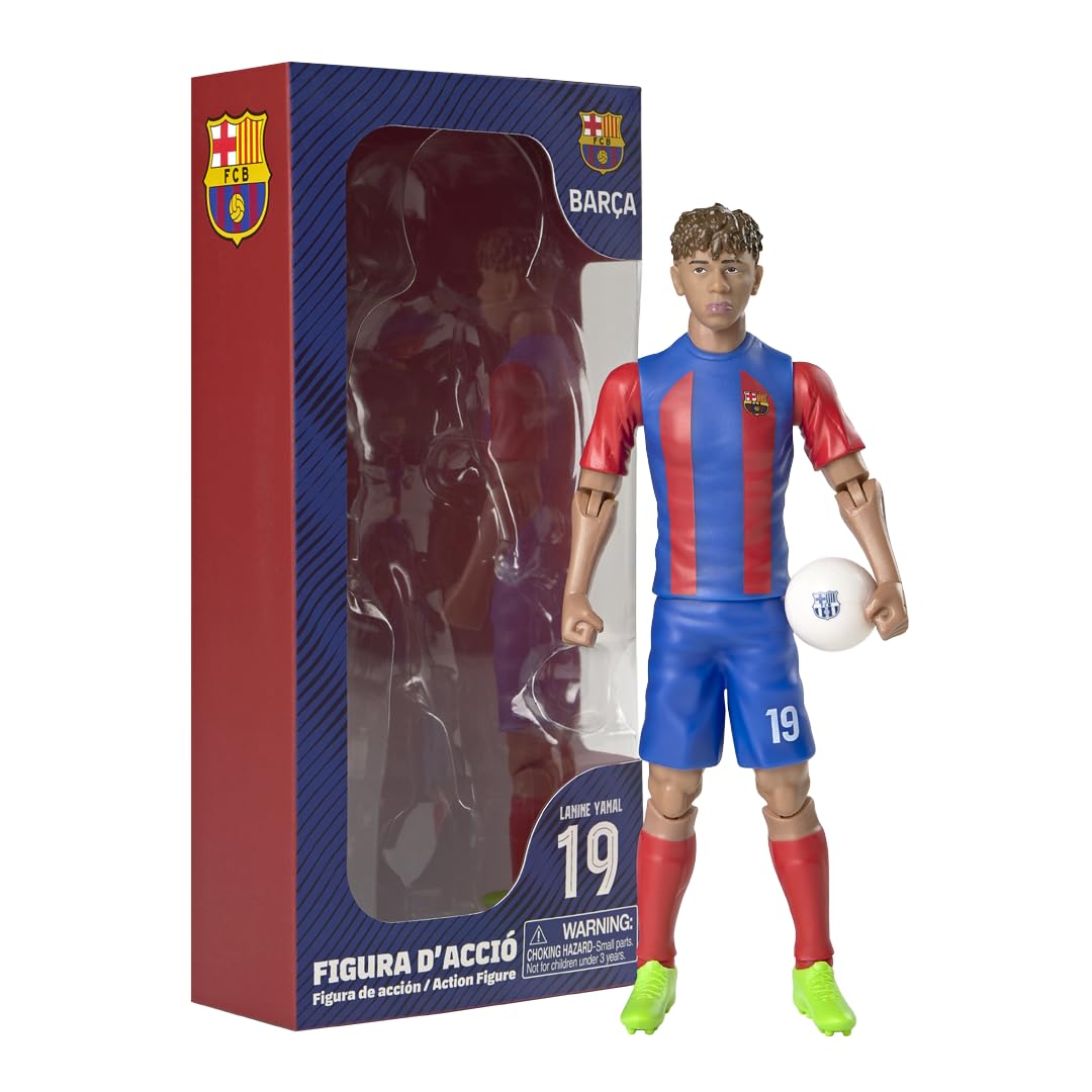 Lamine Yamal FC Barcelona フィギュア Amazon.com: Sockers Banbo Toys FC Barcelona Lamine Yamal 8