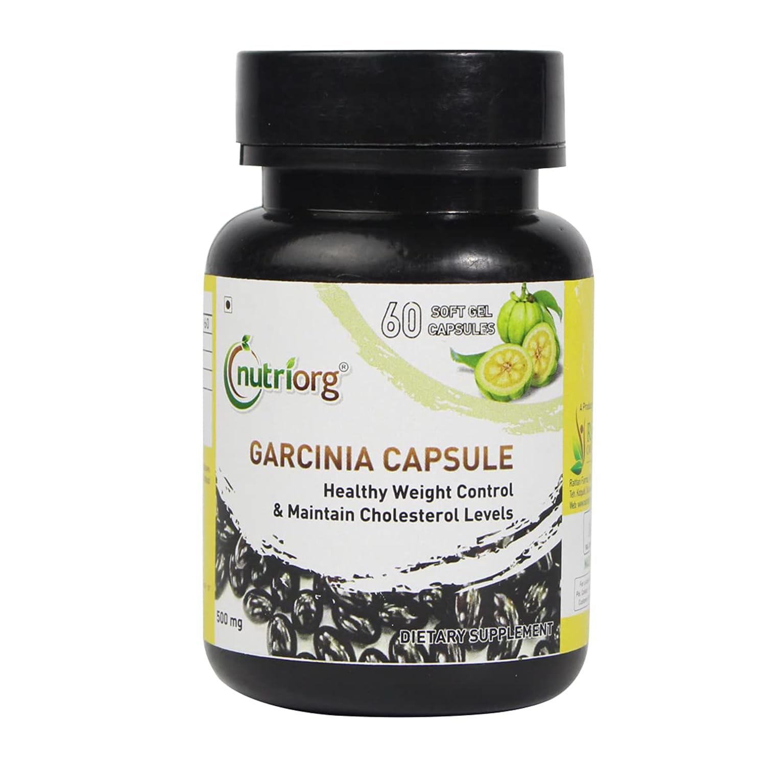 Nutriorg Garcinia seed oil gel 60 Capsule