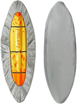 GYMTOP 78-18ft Waterproof Kayak Canoe Cover-Storage Dust Cover UV Protection Sun