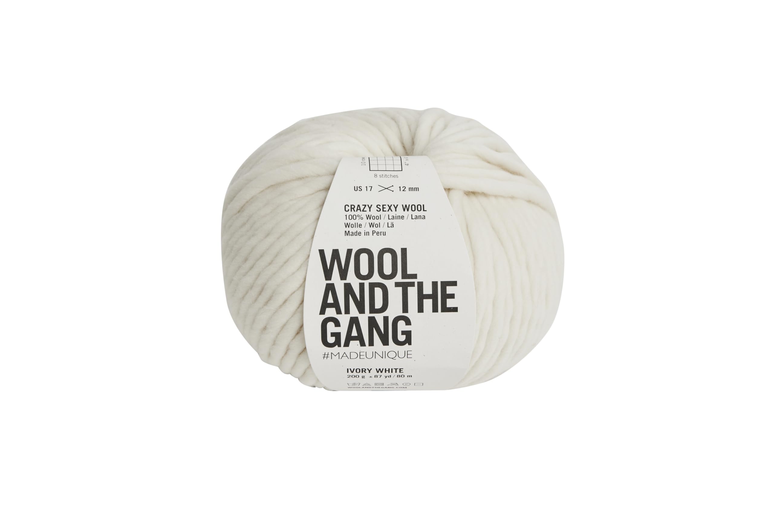 Amazon.com: Crazy Sexy Wool 'Ivory White' : Everything Else