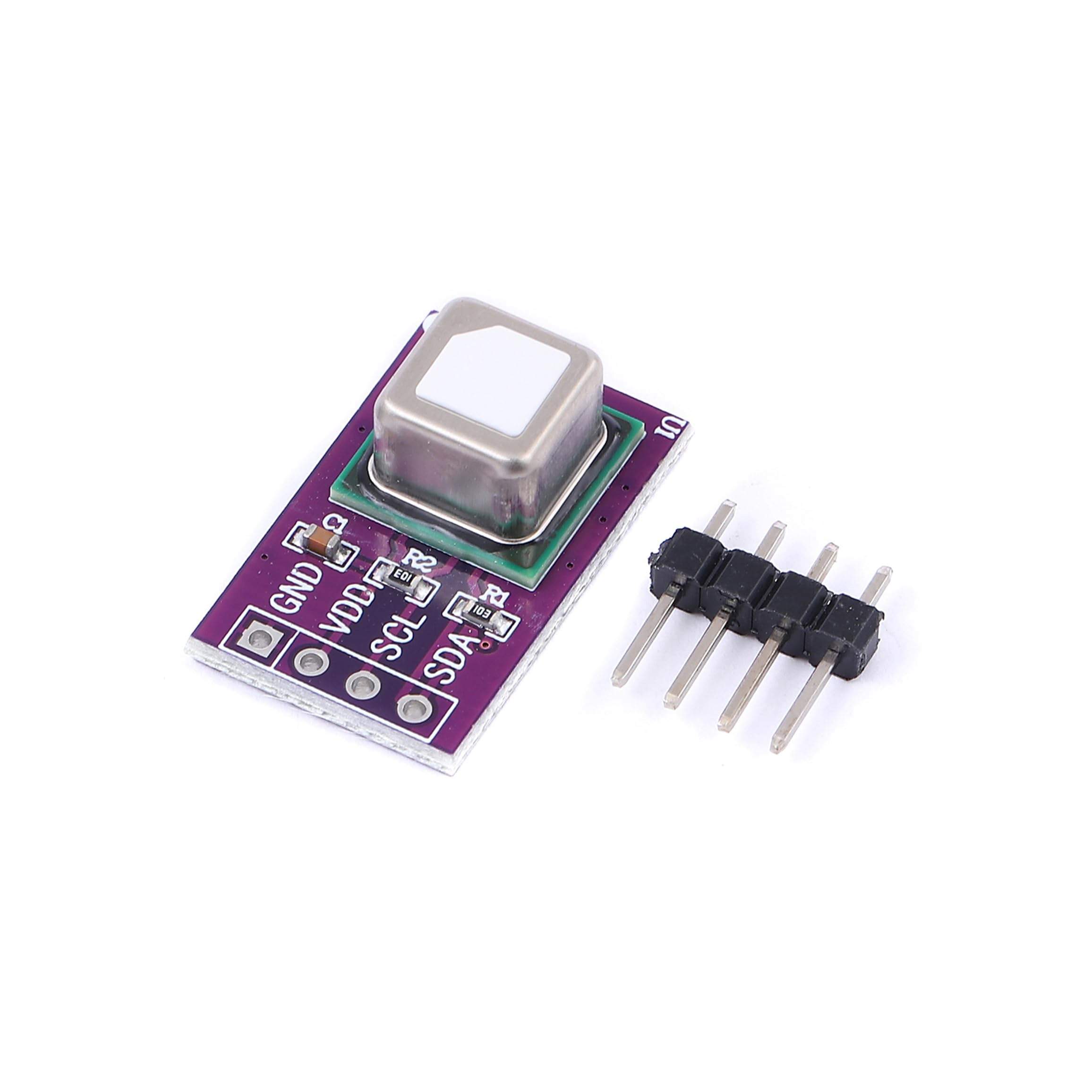 Teyleten Robot SCD40 Gas Sensor Module CO2 Carbon Dioxide Temperature and Humidity Gas Sensor Module I2C 1pcs
