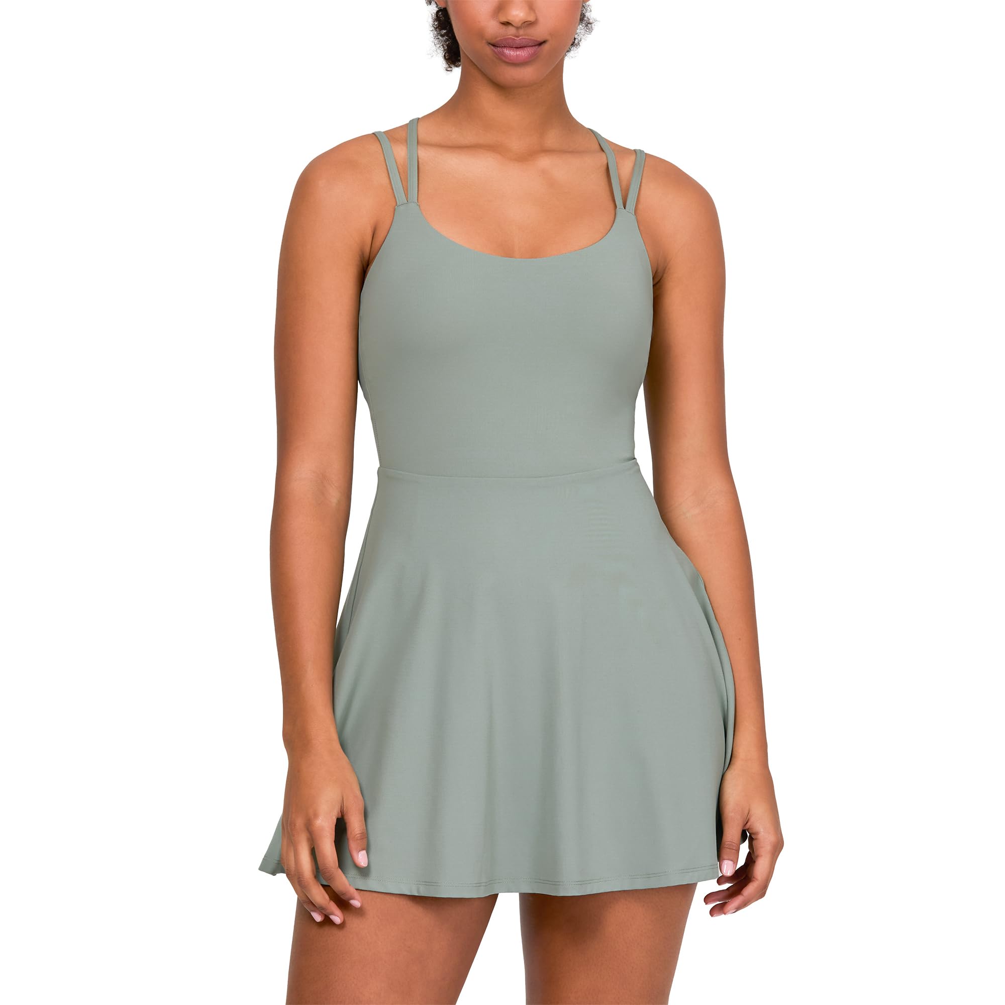 YITTY Active Women's Ultraluxe Strappy Tennis Dress