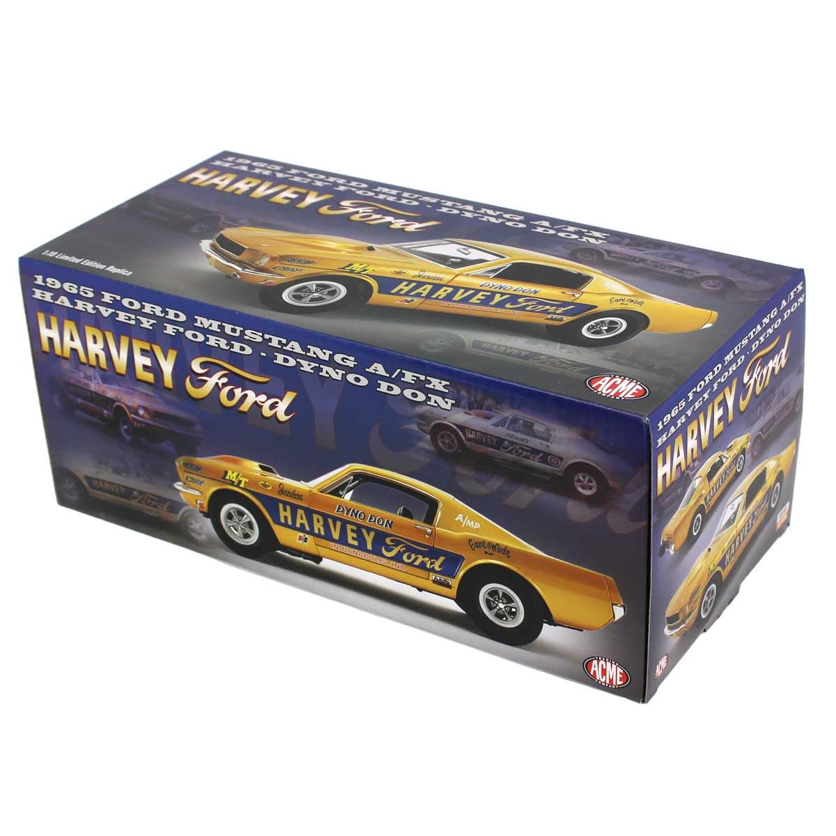 Amazon.com: 1965 A/FX Orange Metallic with Blue Stripes and