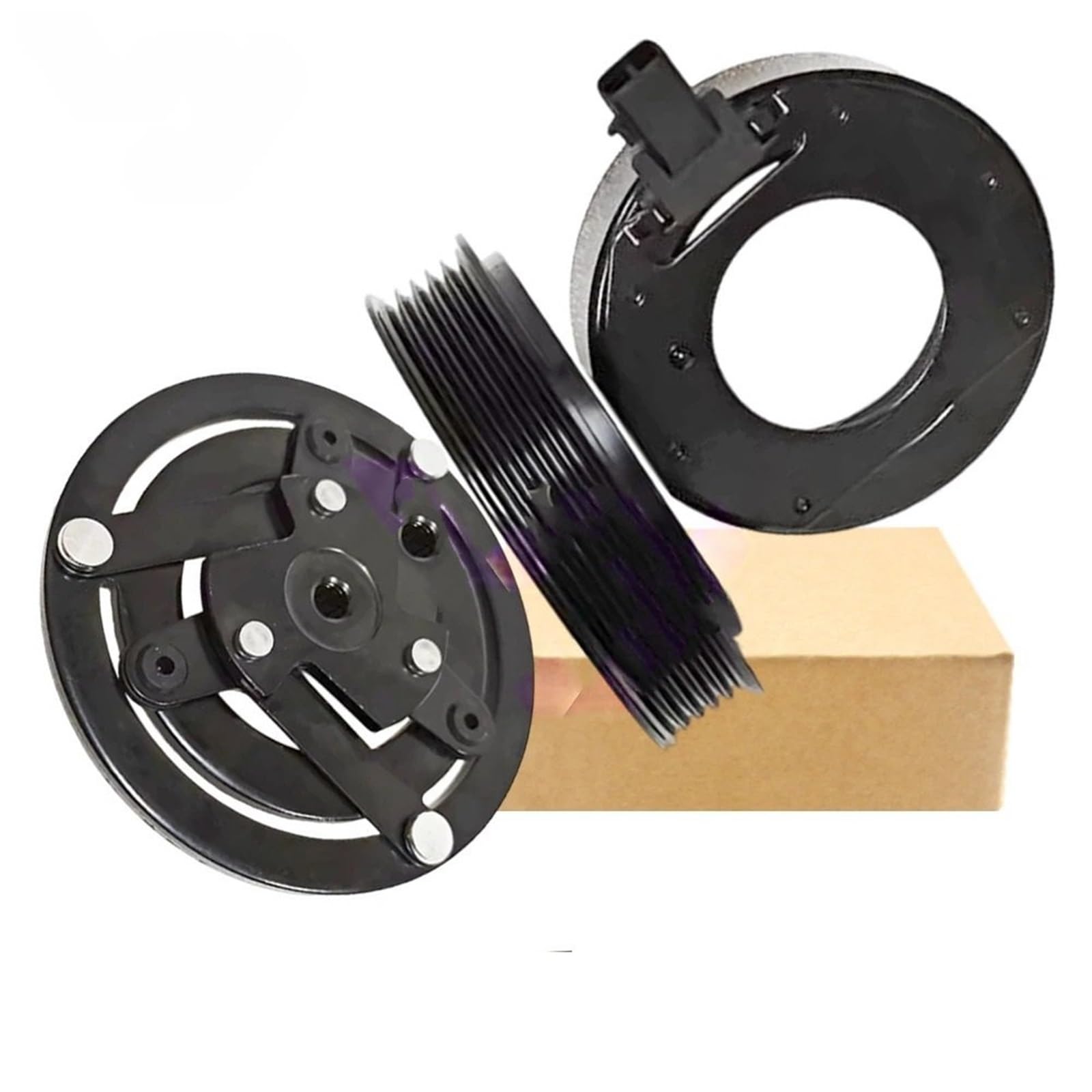 AC Compressor Clutch Kit Fit for Jeep Fit for Renegade 1.4T 20150051936443,0051936443001,0051936443-001,01141478 AC Compressor Clutch Coil Hub(Clutch)