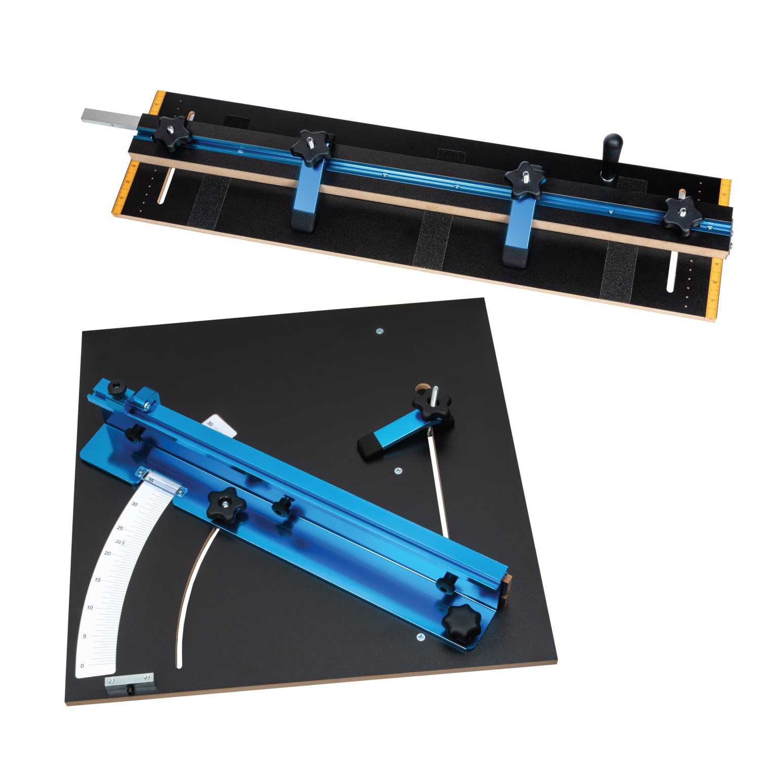 ⭐️mitre⭐️ POWERTEC 71395 Taper/Straight Line Jig for Table Saws with 3