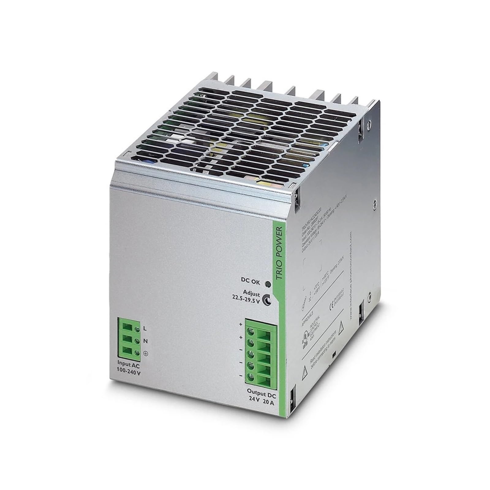 OSHZIKJII Power Supply TRIO-PS/1AC/24DC/20 2866381