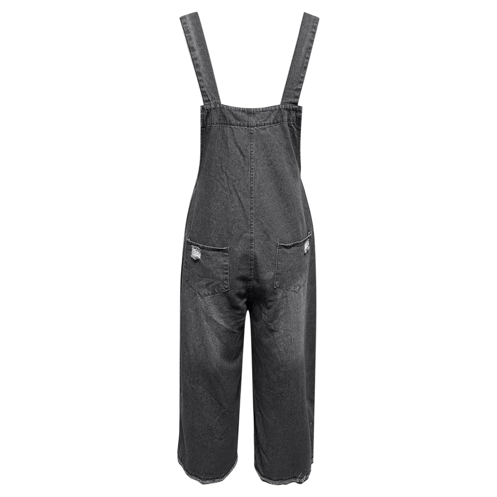 Vestidos Vaqueros Los Suaves Mono Monos Ajustados Vaqueros Ropa Informales Peto Petos Vaquero Baggy Elegante Larga Moda