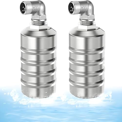 Miniatura 5 de Válvula de control de nivel de agua mejorada, válvula de flotador de control automático de nivel de agua inoxidable 304, válvula de flotador de