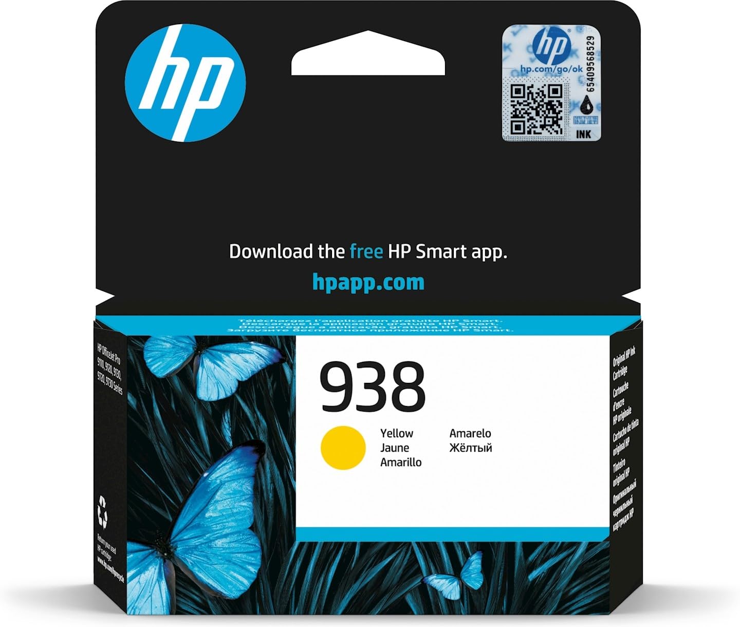HP Cartuccia originale 938 – giallo (4S6X7PE)