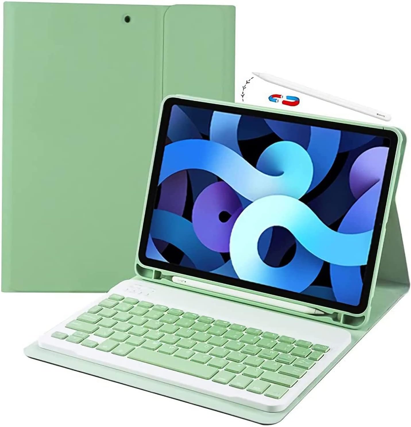 ERY Keyboard Case for iPad Mini 5/Mini 4/Mini 3/Mini 2/Mini 1, Slim Folio Smart