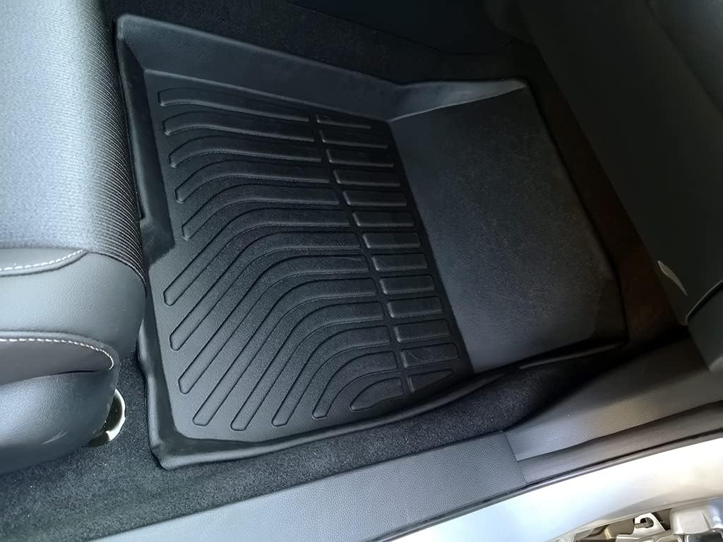 Car Floor Mats Replacement for Honda Accord Sedan 2018-2022 (Include Hybrid Models) Heavy Duty Liner Custom Fit All Weather Protection Carpets Waterproof Durable Odorless Black