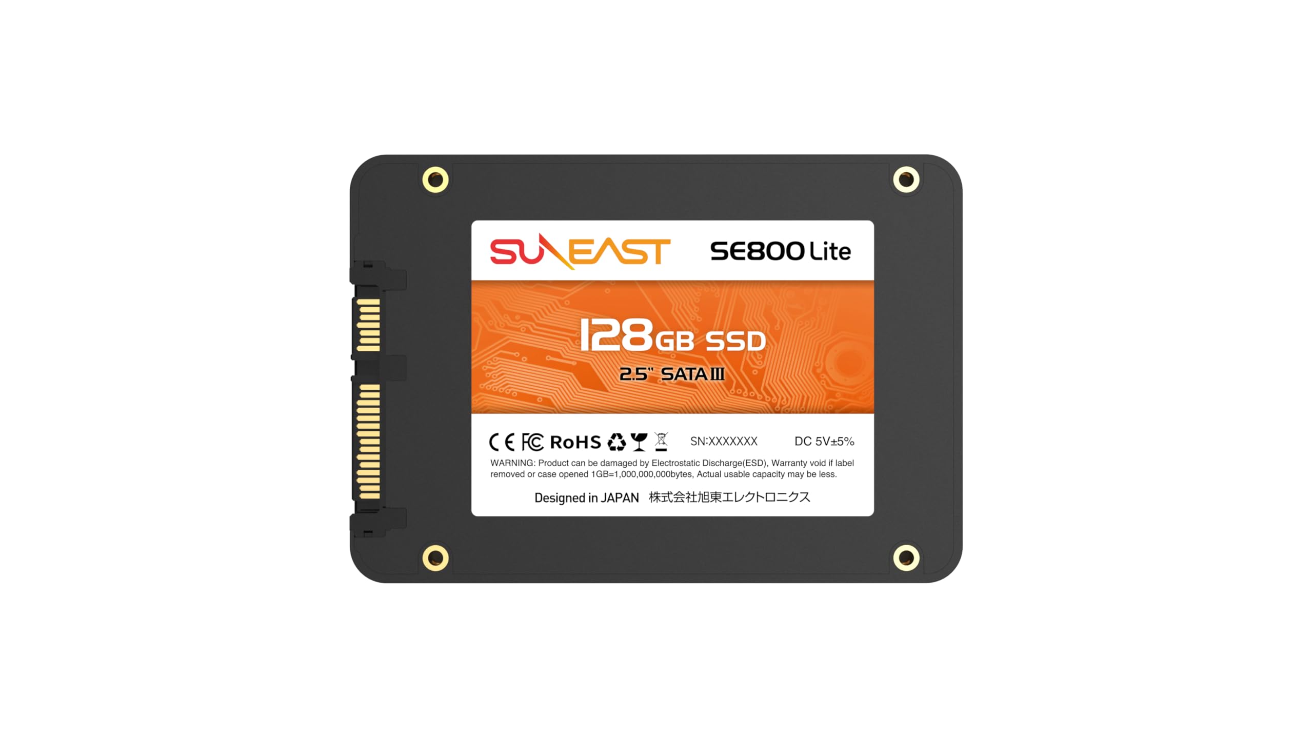Amazon | SUNEAST 128GB 2.5 SSD SATA III 内蔵ソリッドステート