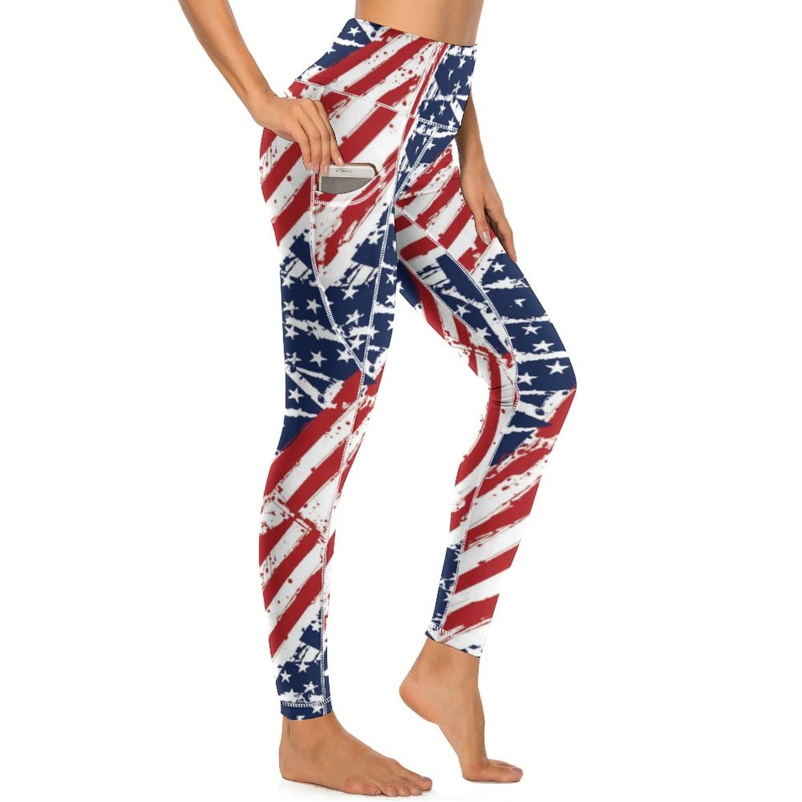 Cerburny High Waisted Exercise Yoga Pants with Pockets Workout Leggings for Women Running Pants