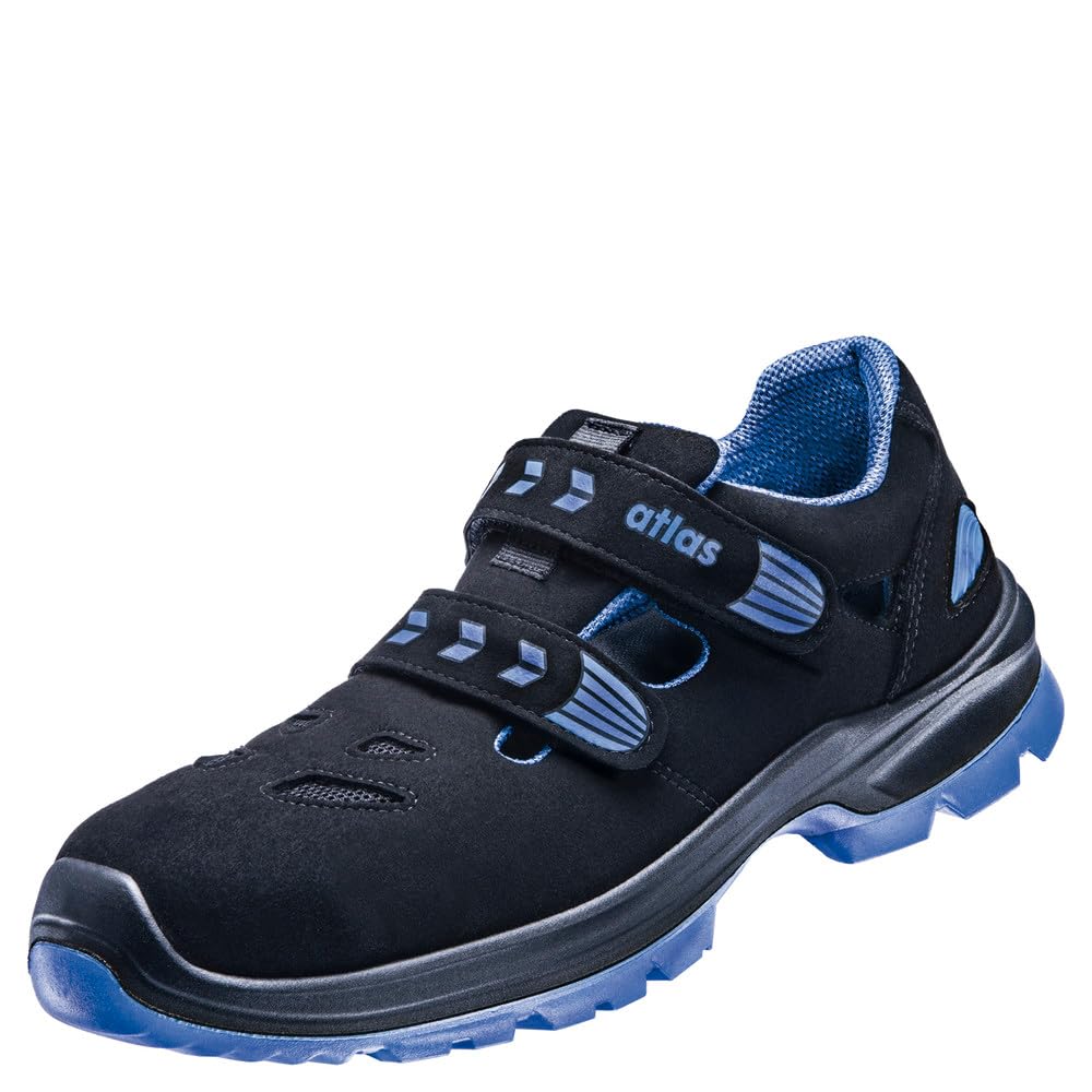 Atlas SL 465 XP Blue ESD Sicherheitschuhe Arbeitsschuhe für Herren und Damen S1P leicht, dynamisch, Aluminiumkappe