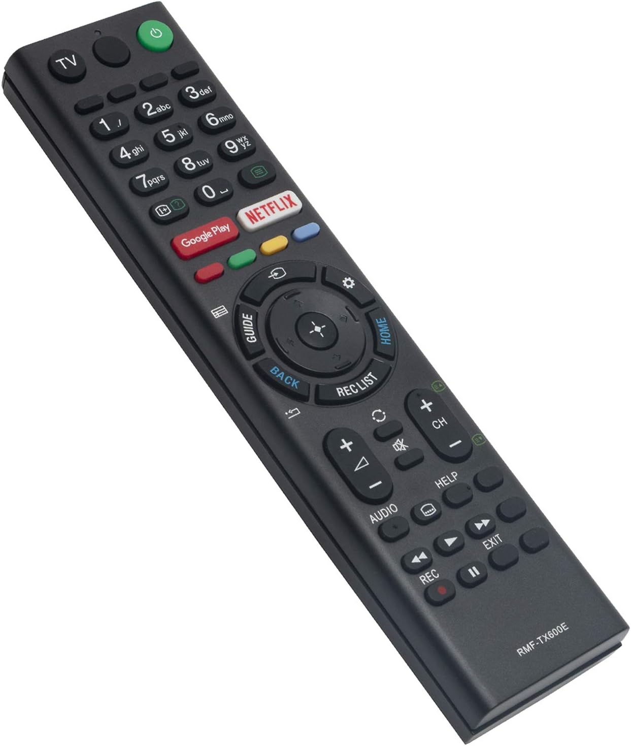 VINABTY RMF-TX600E Replacement Remote Fit for Sony TV Sub RMF-TX500E RMF-TX600E RMF-TX600U RMF-TX600B RMF-TX600P RMF-TX600T RMF-TX600C No Voice Function KD-55XG9505 KD-65XG9505 - Image 4
