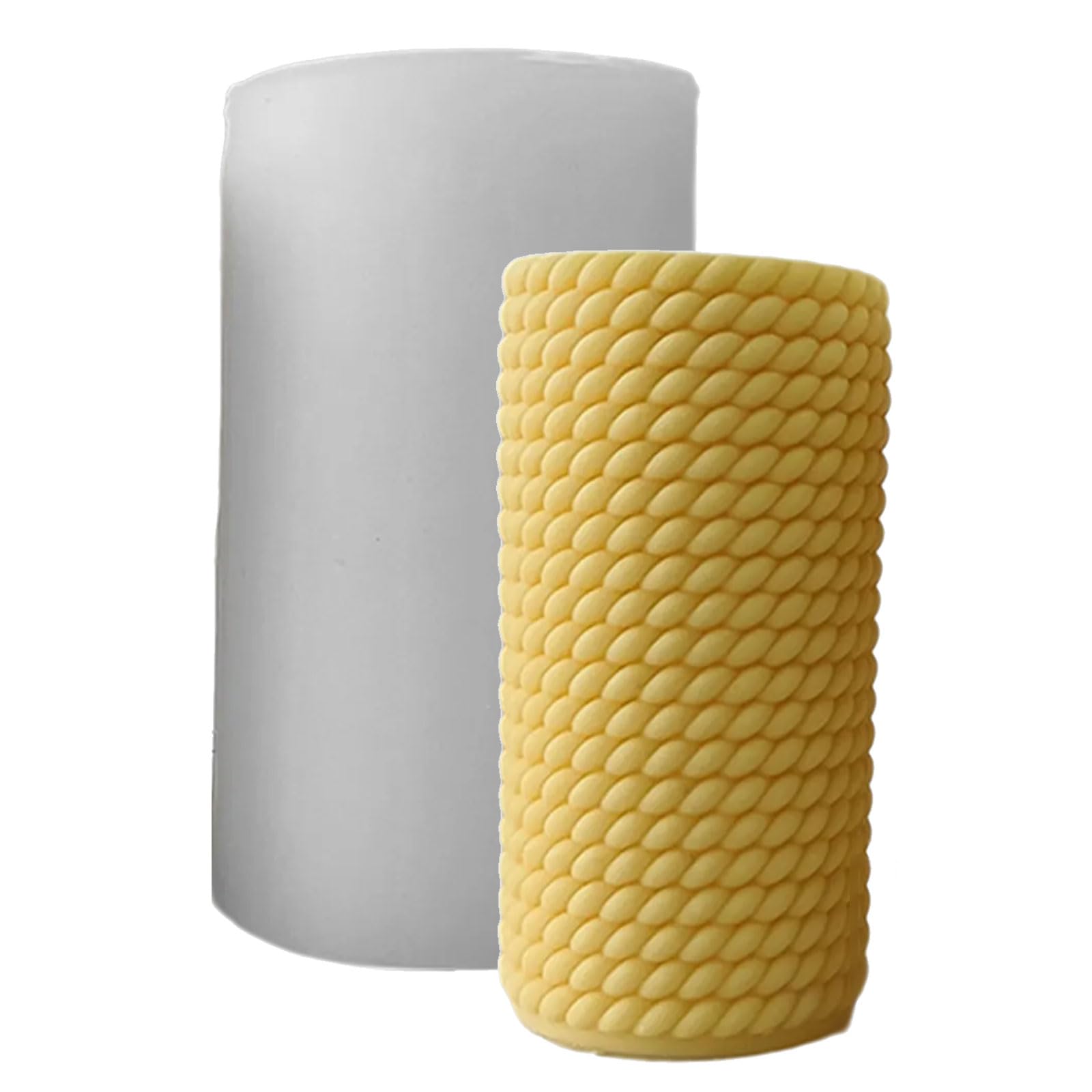 Lerpwige Silicone Star Embossed Cylinder for Craft Making Supplies Making Silicone