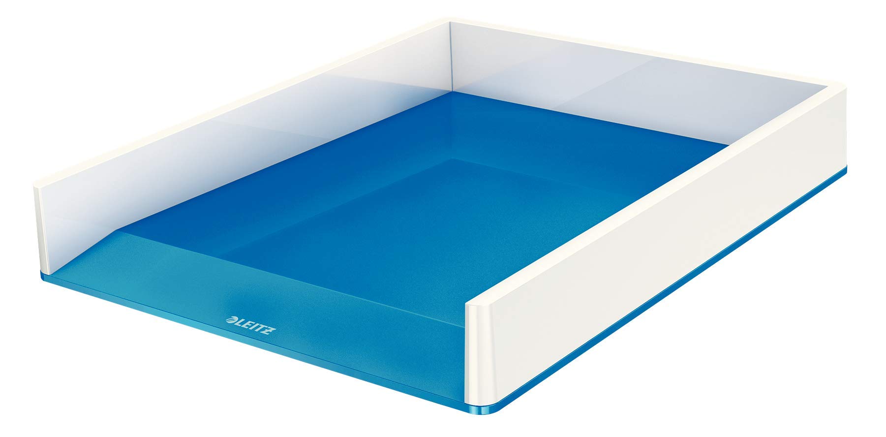 Leitz, A4 Briefablage Wow (Blau, 8 Stück)