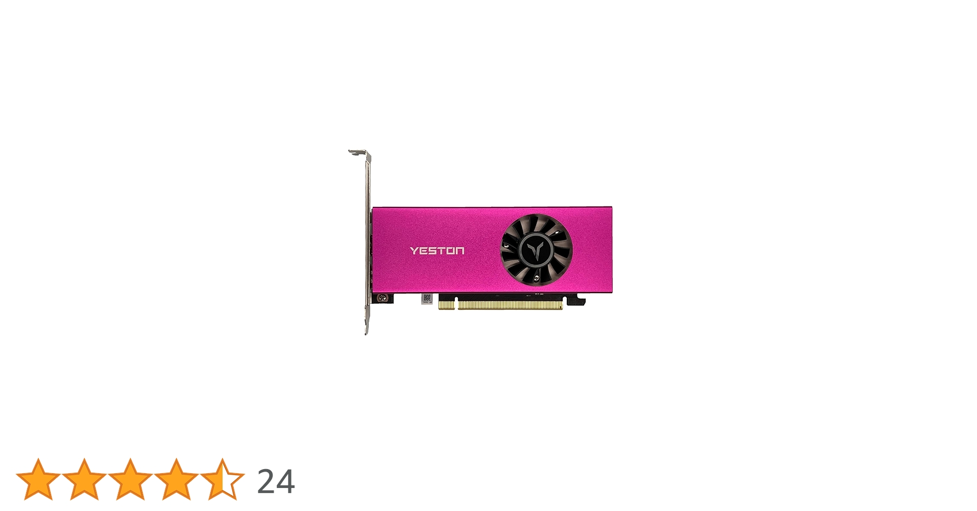 Yeston GeForce RTX 3050 6G LPシングルスロットグラボ RTX 3050搭載で1スロット厚のビデオカードならオレのPCにも入る