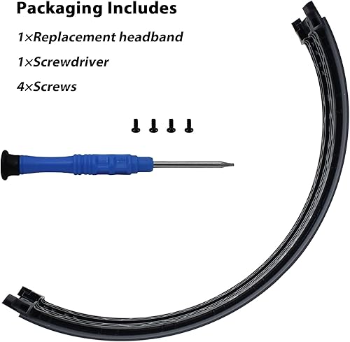 Miniatura 6 de Adhiper Studio 3 - Diadema de repuesto para diadema de repuesto para la cabeza, accesorios de reparación compatible con auriculares inalámbricos