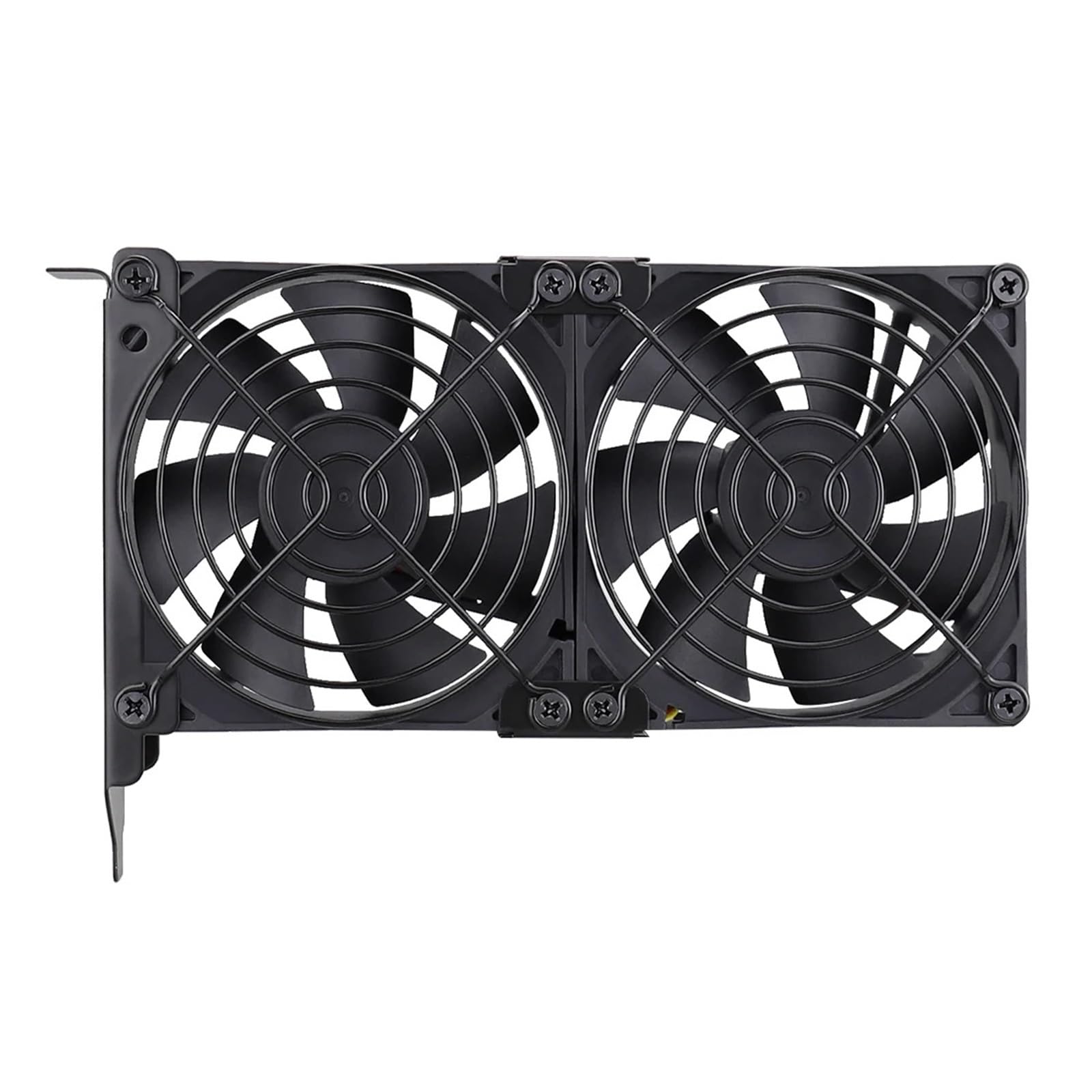 JJKKOZVQF 1PCS 80MM 90MM Universal Desktop Computer Fan Radiator(8CM Triple 4500RPM)