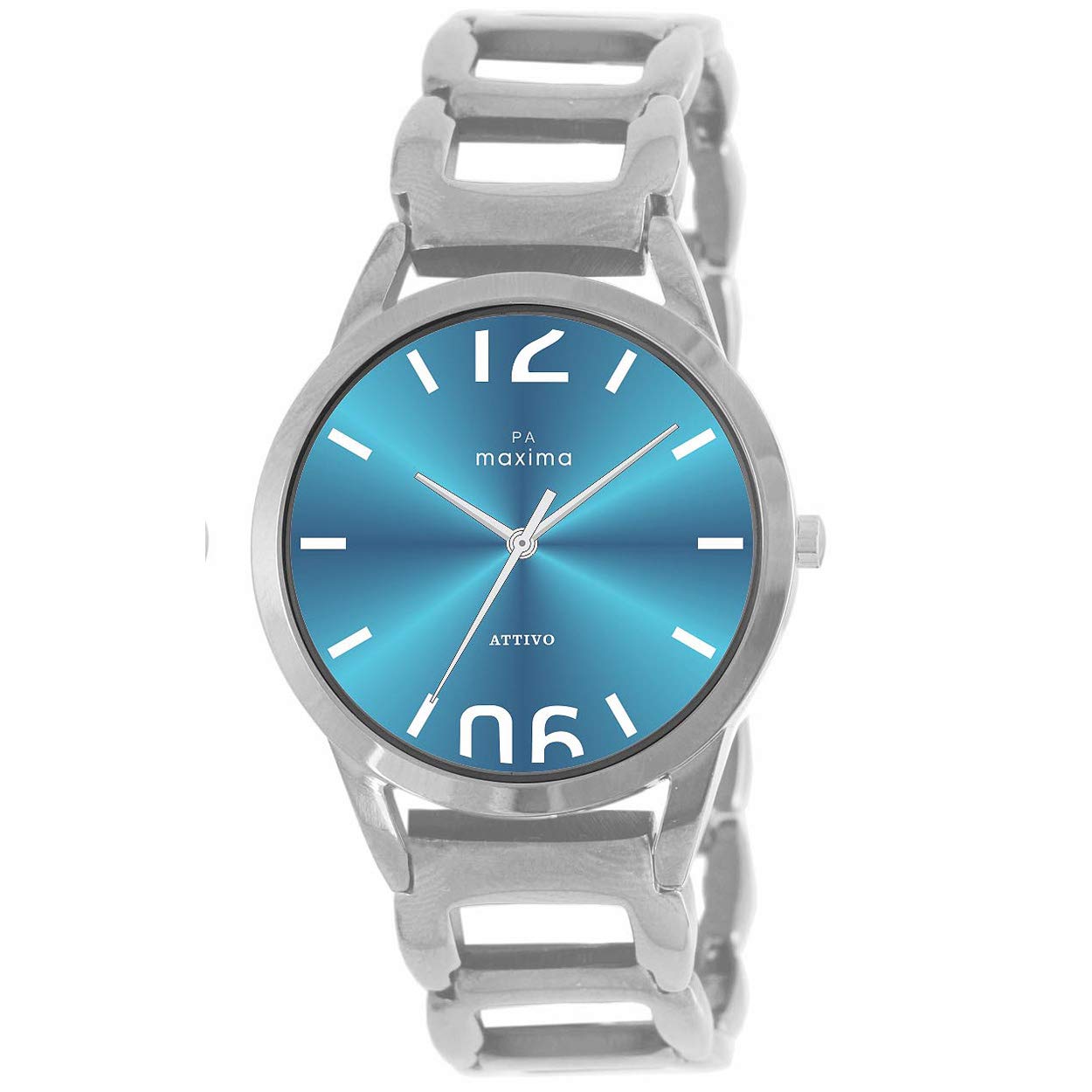 Maxima Stainless Steel Analog Blue Dial Women Watch-61581Bmli, Silver Band (B08JGLBTCP) Amazon Price History, Amazon Price Tracker