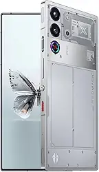 REDMAGIC 10 Pro 144Hz Gaming Phone, Smartphone Android 5G, 16GB RAM+512GB ROM, Snapdragon 8 Elite, 6.85" 1.5K AMOLED Tela Cheia, FHD+, Câmera 50MP, Dual-Sim, Snowfall