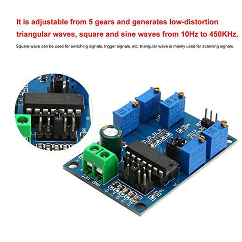 ICL8038 Monolithic Function Signal Generator Module Sine Square Triang