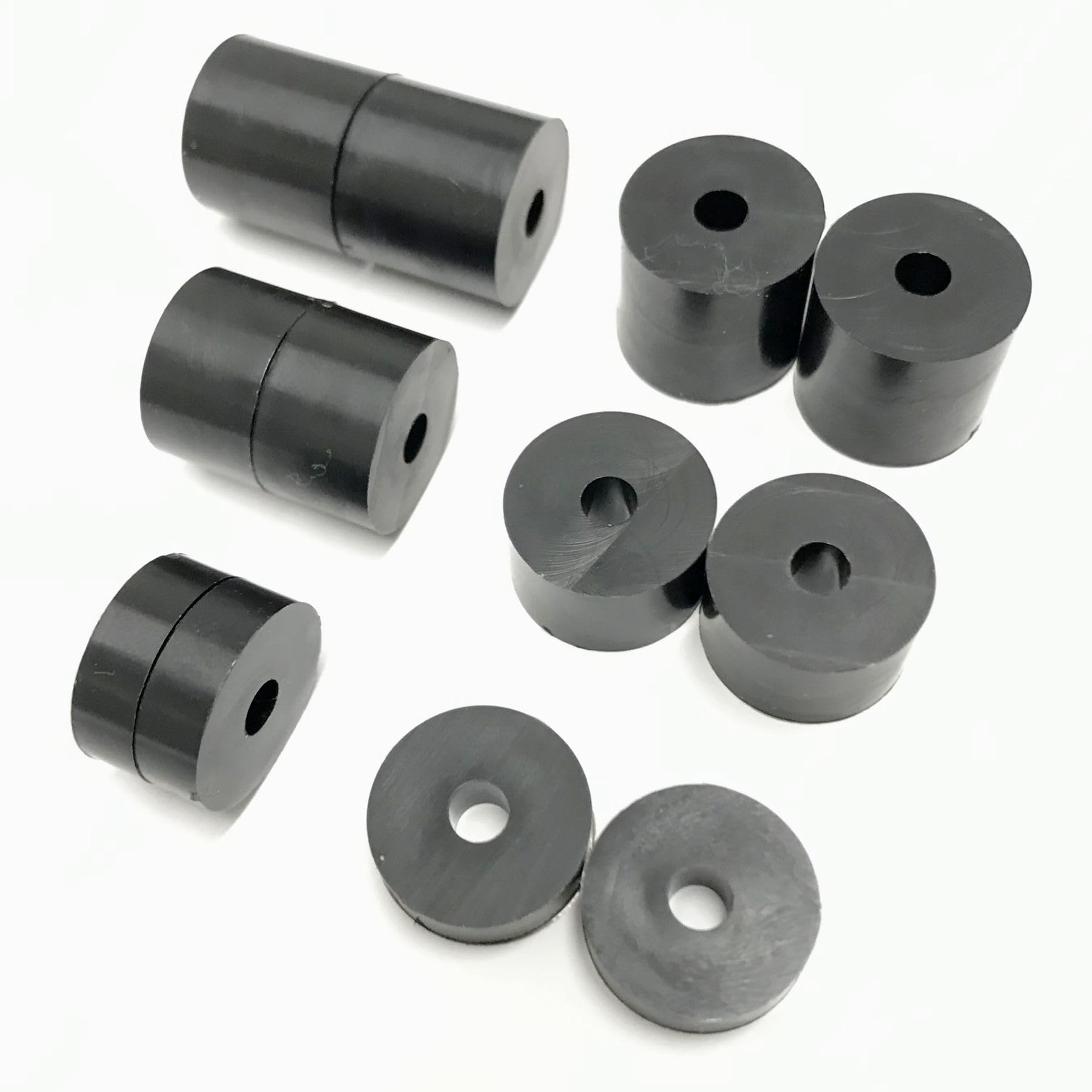 Hawkeng Black 4Mm (M4) Nylon Spacers Standoff Washers (12 Pack) 4 X 15Mm, 4 X 10Mm, 4 X 5Mm –