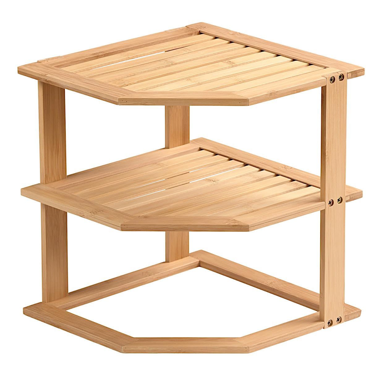 Kesper 58804 Bamboo Kitchen Shelf W 25 x D 25 x H 27 cm Brown
