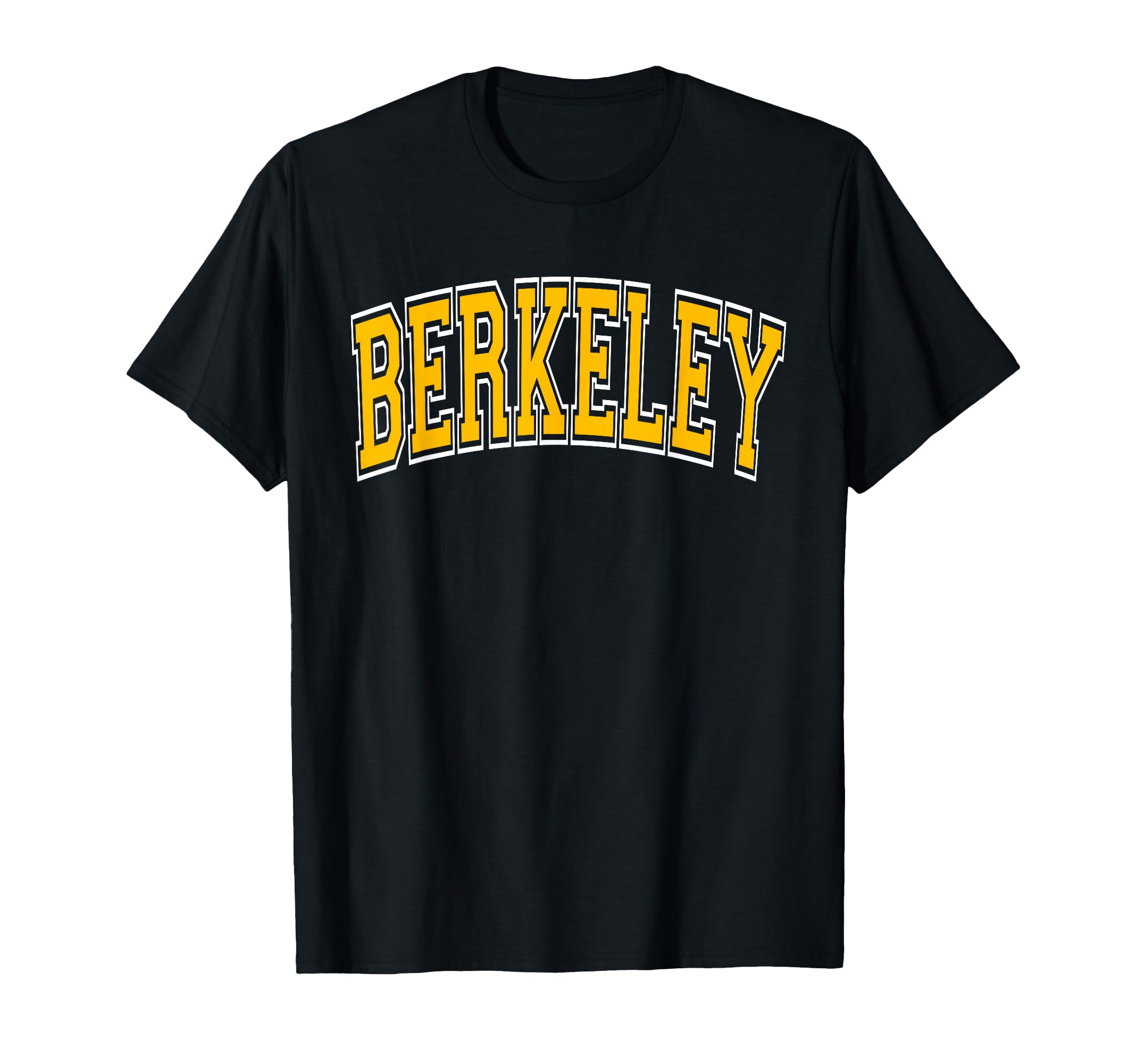 Berkeley Arched Amber Text T-Shirt