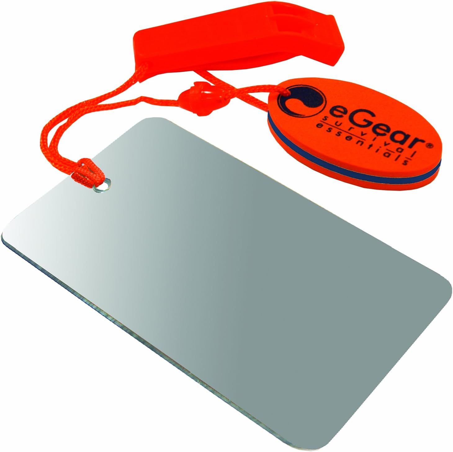 eGear Survival Essentials Floating Whistle/Mirror Combo