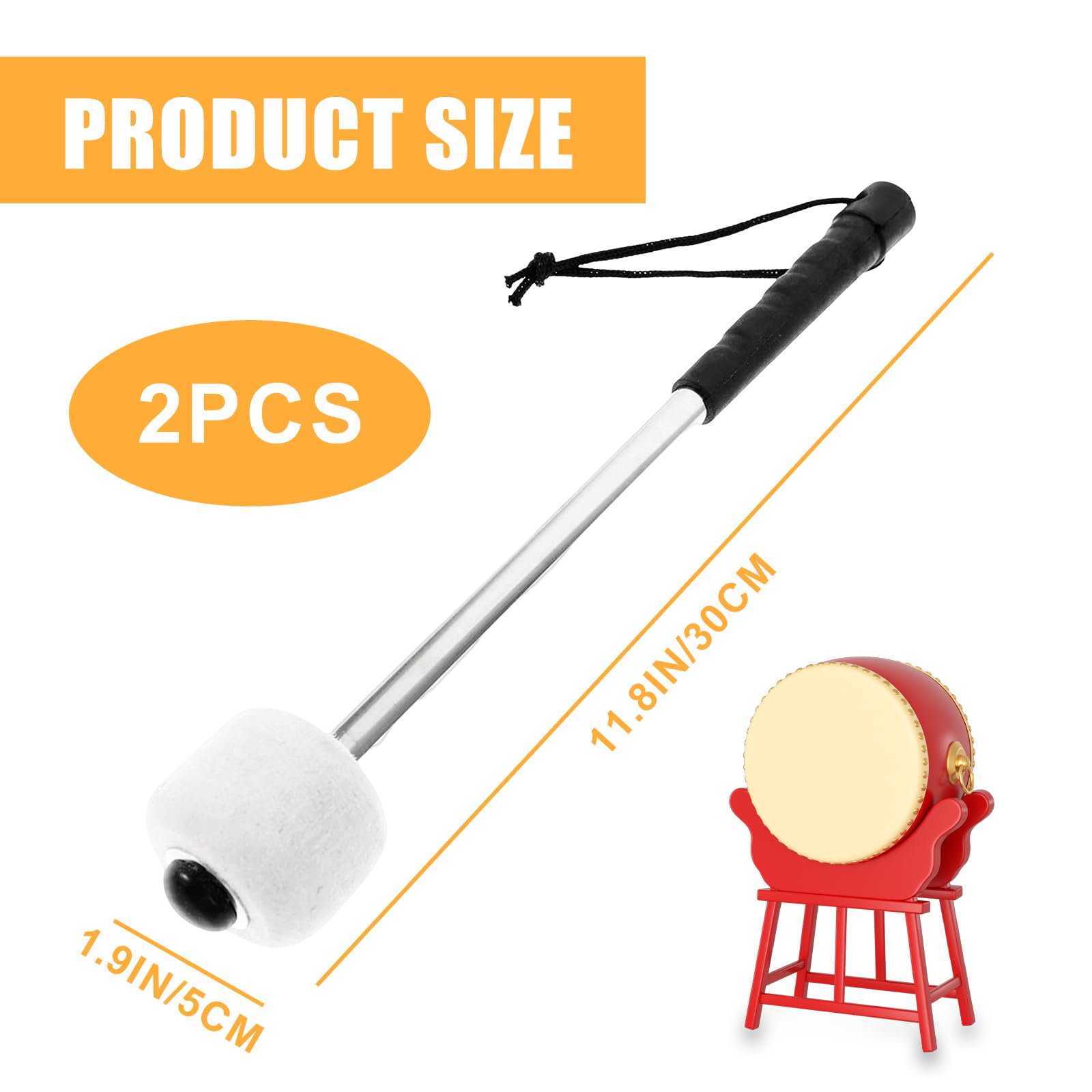 Tambour De Main De Clochette De Tambourin Rayonnan... - Grandado