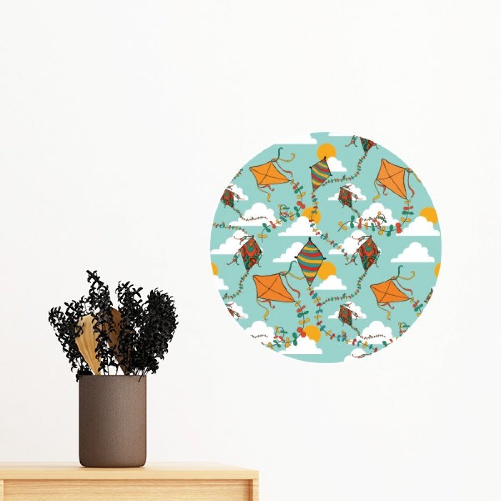 Wall sticker mural cerf-volant décoratif en vinyle amovible 70cm